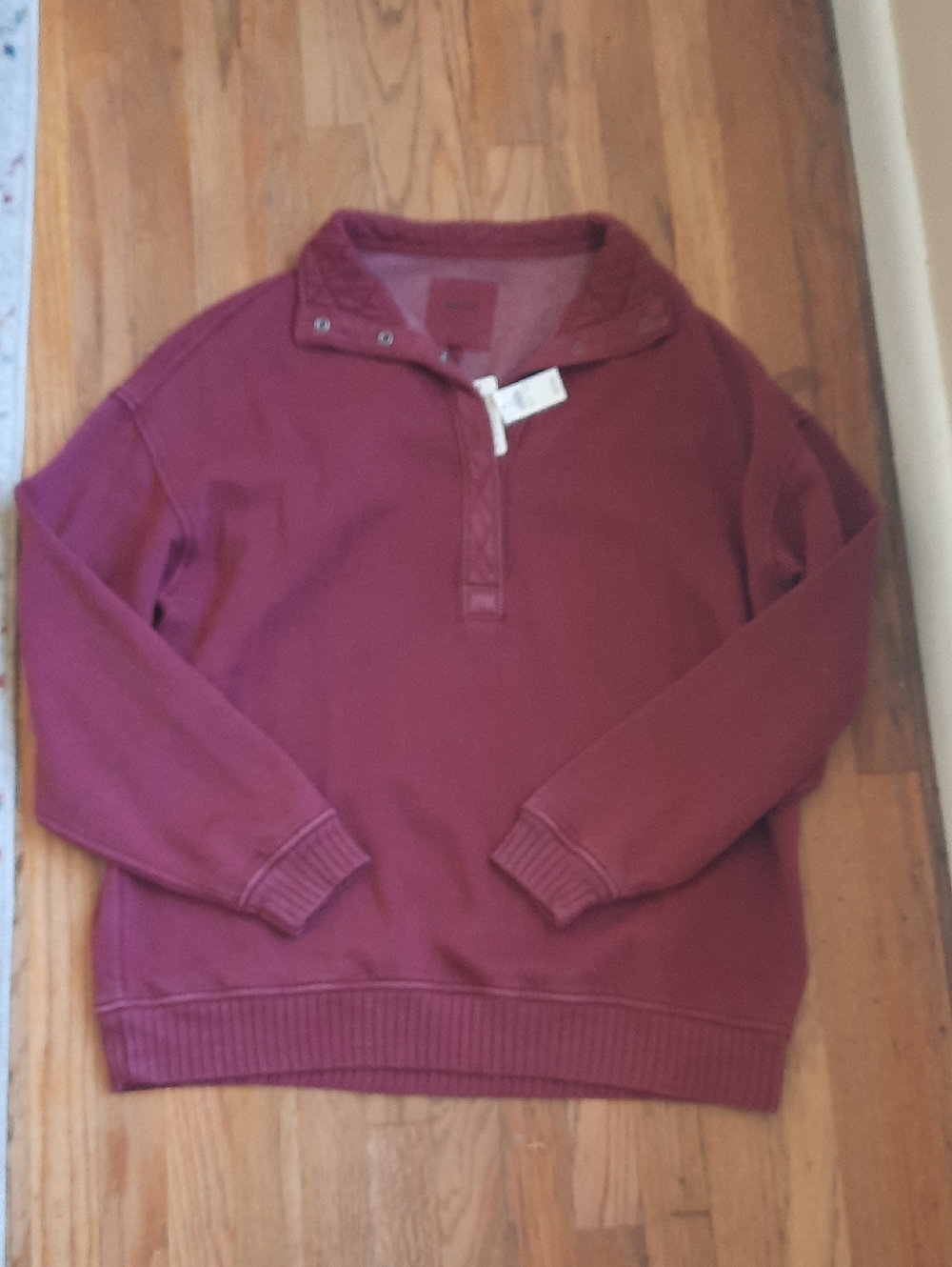 NWT Aerie Pullover Burgundy XS